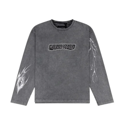 ACID WASH LONG SLEEVE TEE