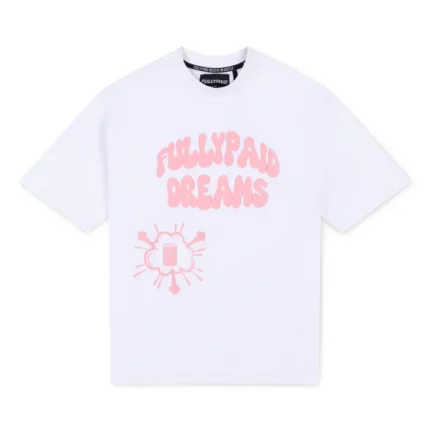 DREAMS OVERSIZED T SHIRT white
