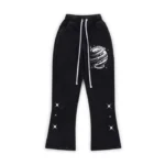 WORLD JOGGERS BLACK ACID WASH
